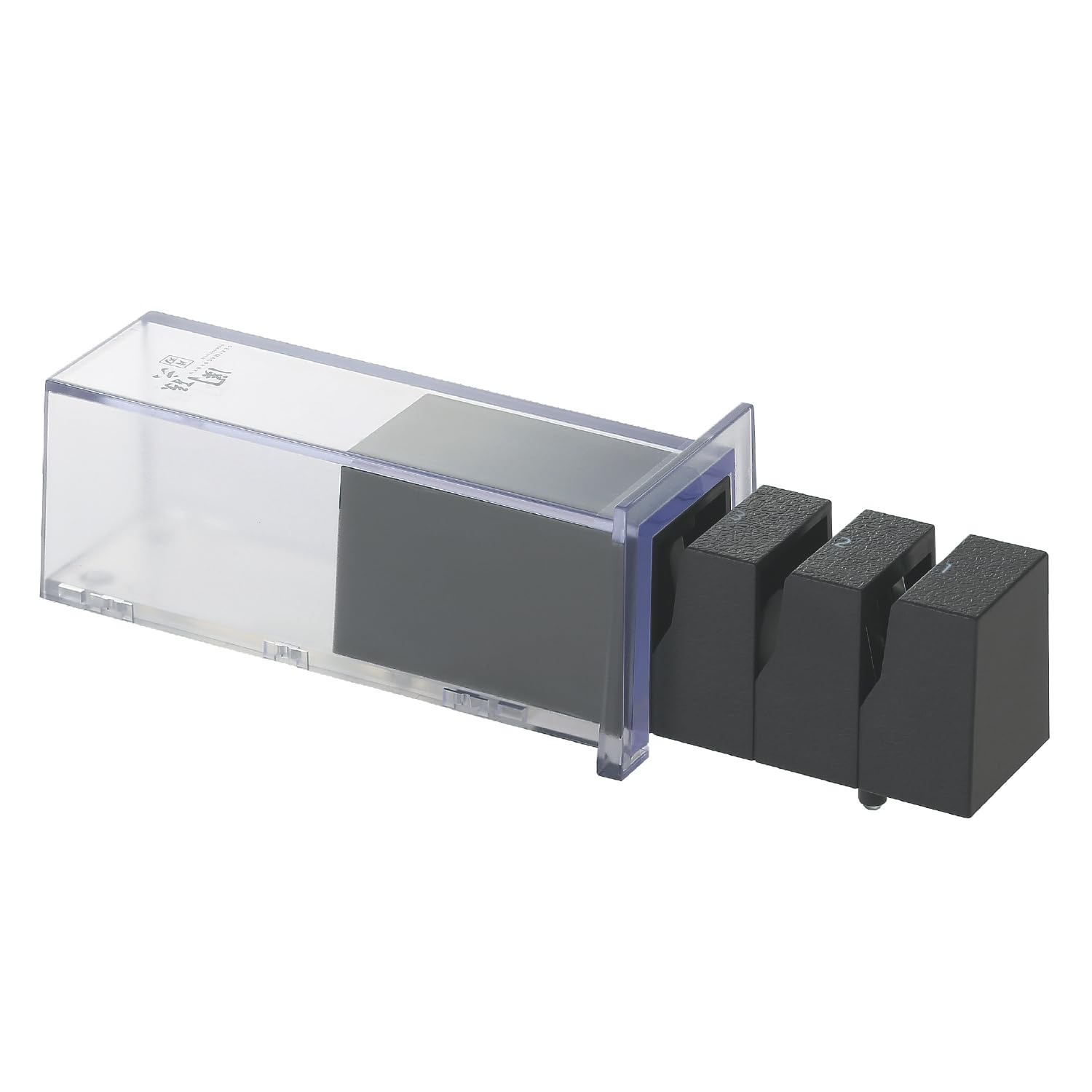 Seki Magoroku Diamond and Ceramic Sharpener for Single-Beveled Blades - Ceramic grit 150 (2X), Diamond 270 (2X), Ceramic 1000 (2X) Dimensions 13.8 x 5.1 x 5.7 cm