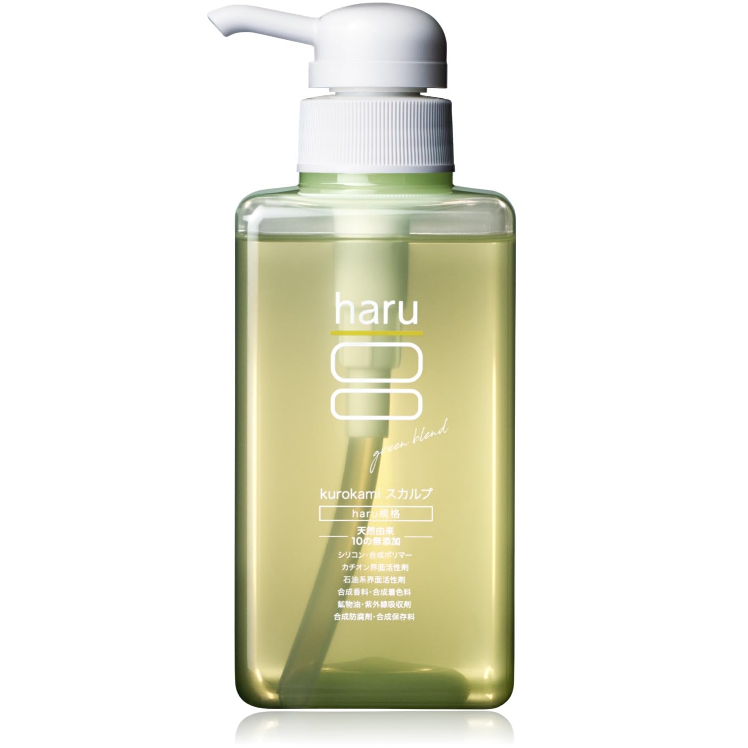 Amazon | haru(ハル) kurokamiスカルプ（グリーンブレンド） 400ml（約