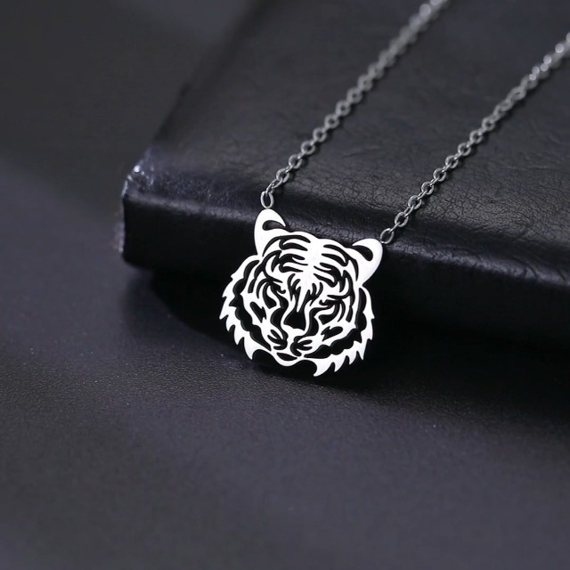 Amazon.com: VASSAGO Tiger Animal Pendant Necklace for Women