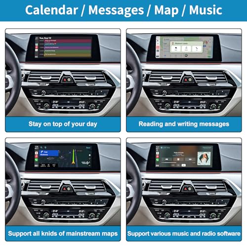 Interface CarPlay sans Fil Premium pour BMW Écran EVO de 2017 à 2020 - 4