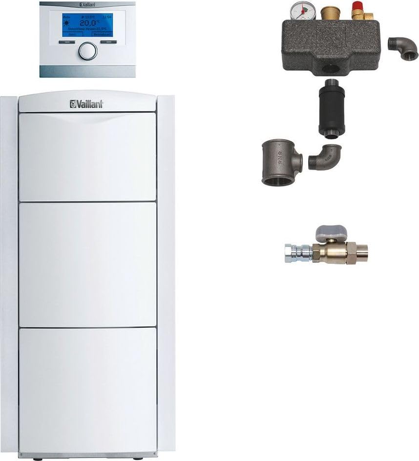 Vaillant ecoVIT exclusiv Paket 2.29/7 VKK 656/4 E mit VRC 700/6, Zubehör, Gas-Brennwertkessel...