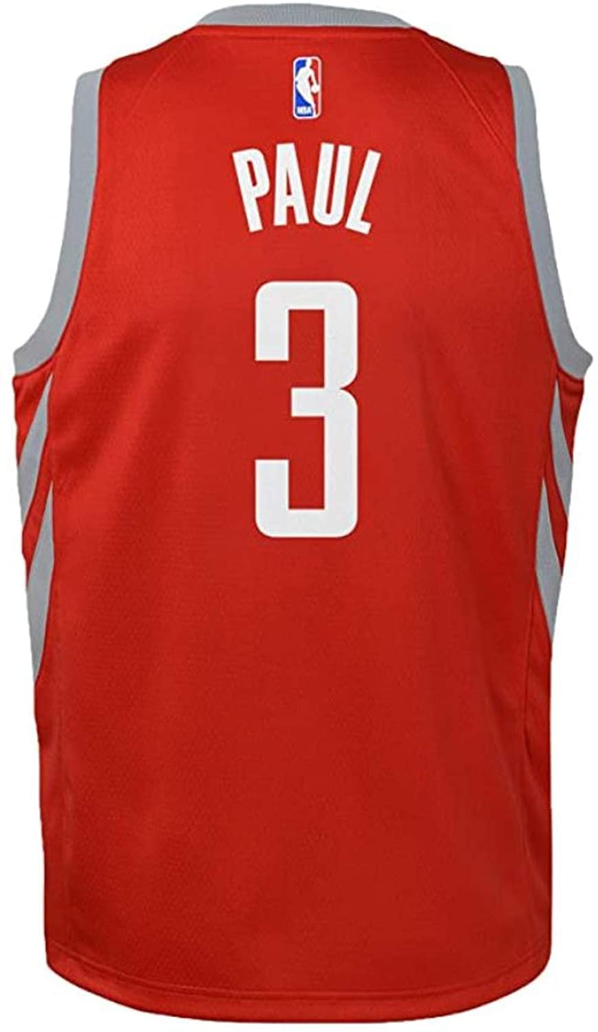 Chris Paul Houston Rockets #3 Youth 8-20 Red Earned Edition Swingman Jersey