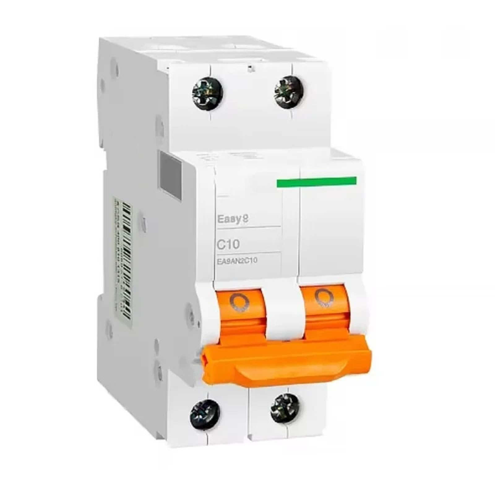 Disjoncteur bipolaire EA9AN C10 SiAbcnlKo pour interrupteur pneumatique 230V