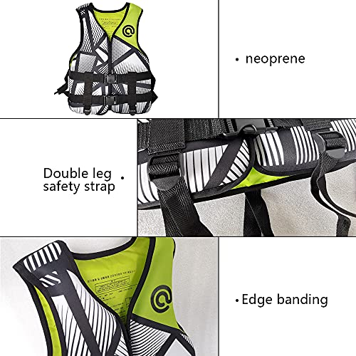 Fdrirect Colete Salva-vidas fit adultos, Jaqueta flutuante Colete De Pesca, flutuante dispositivo na