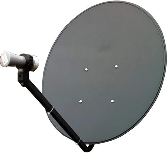 Satellite Dish 75cm for MyStar & Foxtel IQ with 2X10M Cable and a Dual