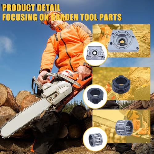 Filtre et pompe à huile Husqvarna 266 268 272 XP pour entretien de tronçonneuse thermique - 6