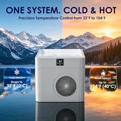 Image of Deeptime Gen3 Cold Plunge Tub with Chiller Smart Ice Bath 32F-104F
