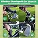 MOSUMI Golf Club Brush Cleaner with Retainer Clip and Squeeze Water Bottle 7.5 Inches Holds 4 Ounces of Water, Essentials Golf Accessories for Men, Best Golf Gifts for Men