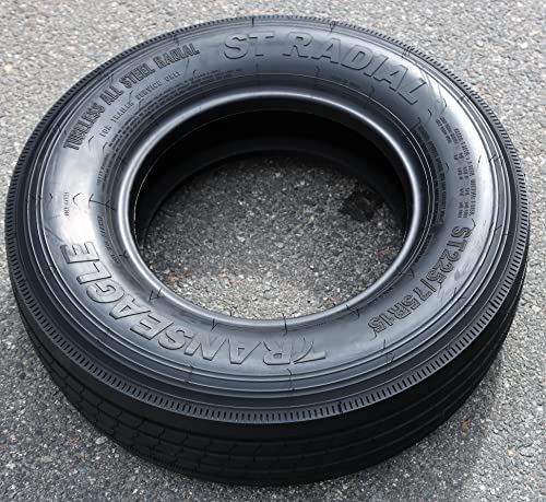 Transeagle TA17 Set Of 4 (Four) Transeagle St Radial Premium Trailer Radial Tires-St225/75R15 225/75/15 225/75-15 121/117M Load Range F Lrf 12-Ply Bsw Black Side Wall thumb #4
