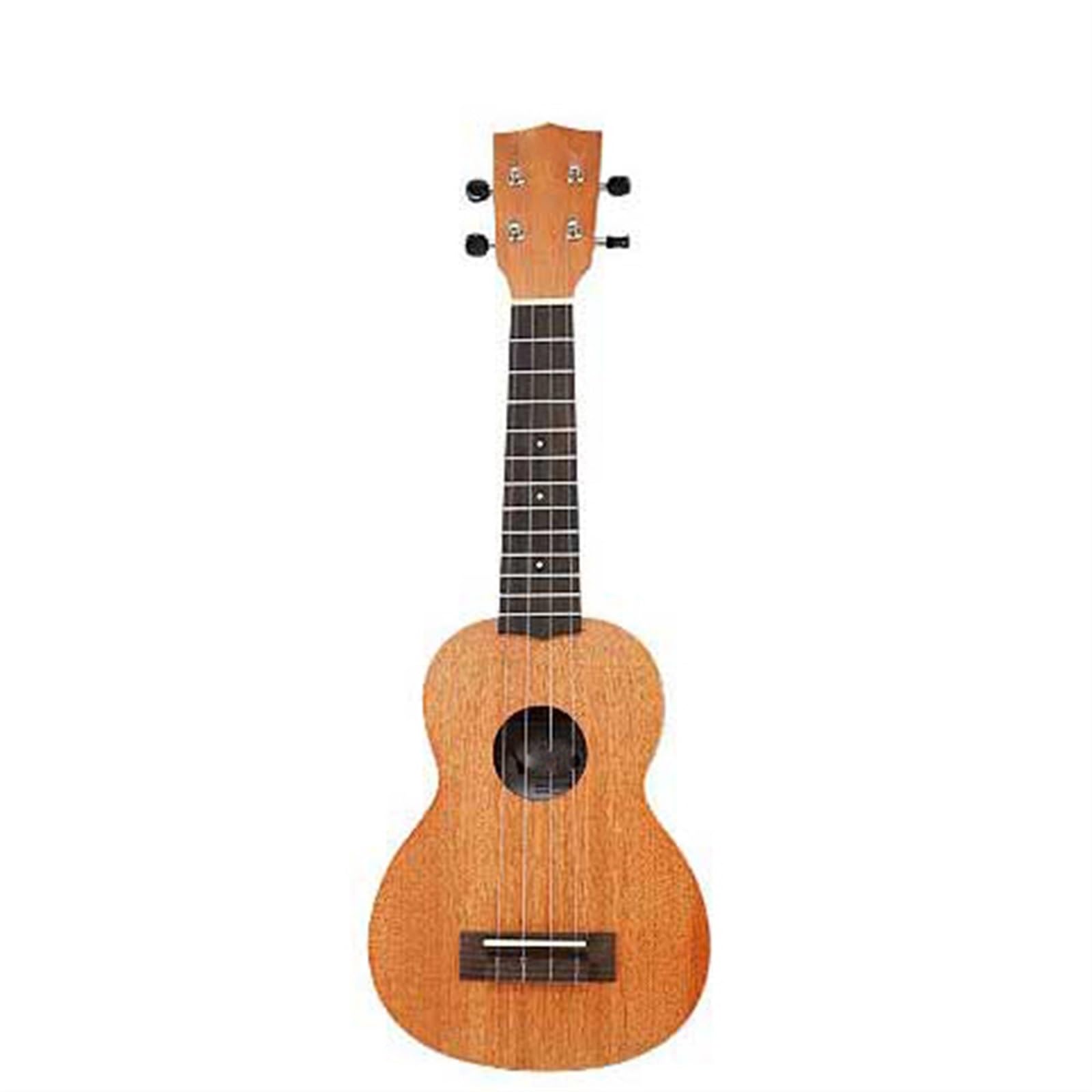 Ukelele Hawaiano De Cuatro Cuerdas De Caoba Para Principiantes(21 inch)