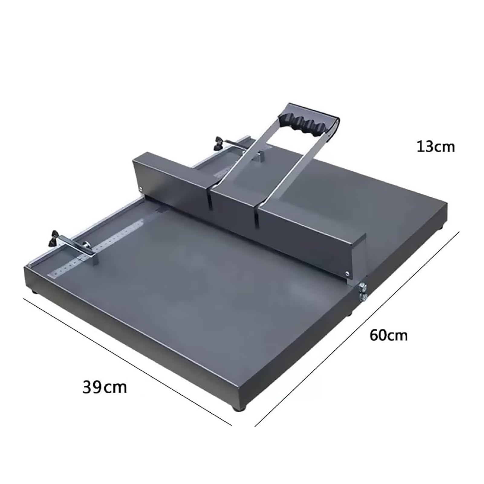 Ręczna maszyna do bigowania 350 mm - A3/A4 składana maszyna do papieru - idealna do komercyjnego użytku biurowego - wydajne rozwiązanie do bigowania i składania papieru