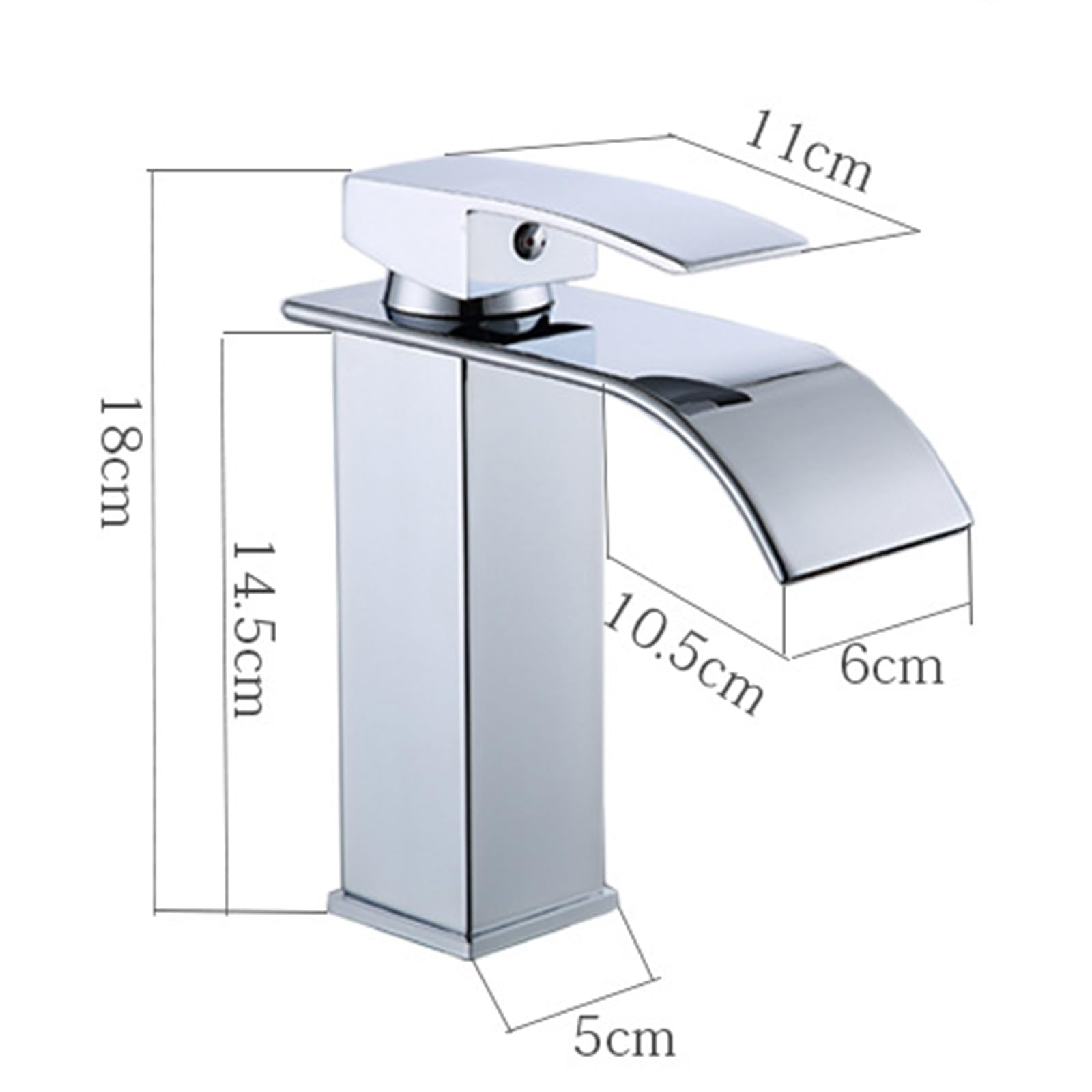 Rubinetto Bagno Lavabo Miscelatore Lavabo Rubinetto per Lavabo Ugello Piatto Cascata Ugello A Foro Singolo Cascata Calda E Fredda Raccordi per Lavello In Oro Rosa Lavabo Rubinetti Bagno