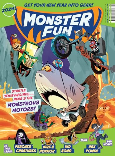Monster Fun Monstrous Motors! (English Edition)