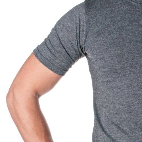 Next Level mens Next Level Poly/Cotton Crew(6200)-CHARCOAL-M3
