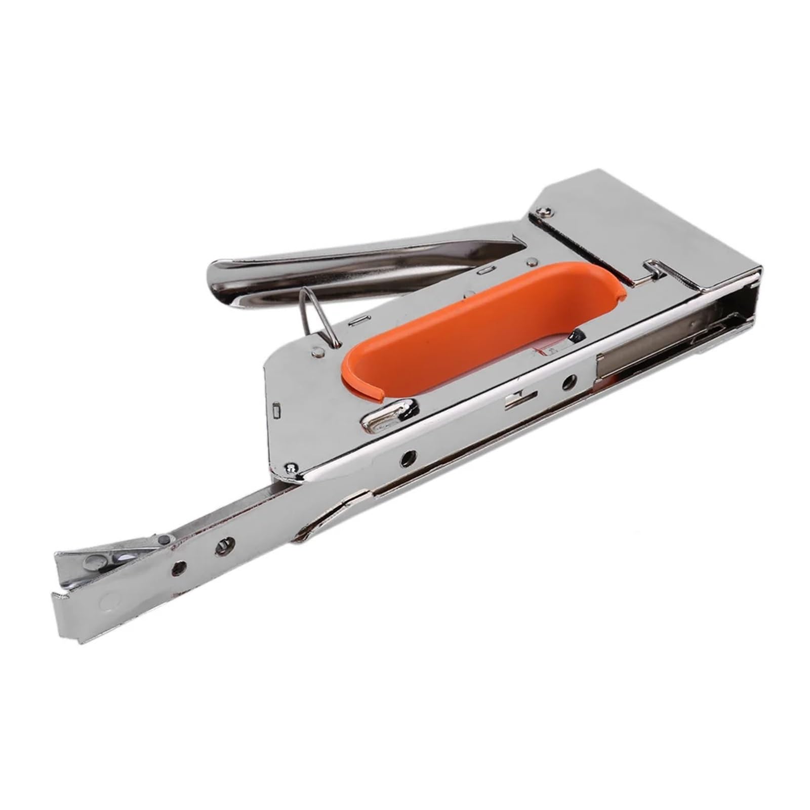 Cucitrice professionale per lavori pesanti Cucitrice per unghie con 2400 pz. Chiodi, strumento manuale in metallo in acciaio inox resistente per la legatura di mobili da falegnameria