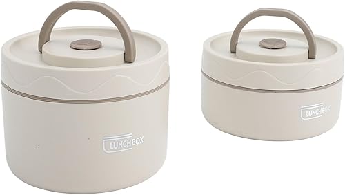 Goshyda Isolierte Lunchbox, Tragbare, Auslaufsichere Box, Ru