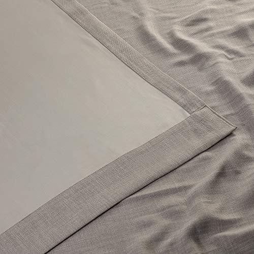 image for HPD Half Price Drapes BOCH-LN1858-84 Faux Linen Blackout Room Darkenin
