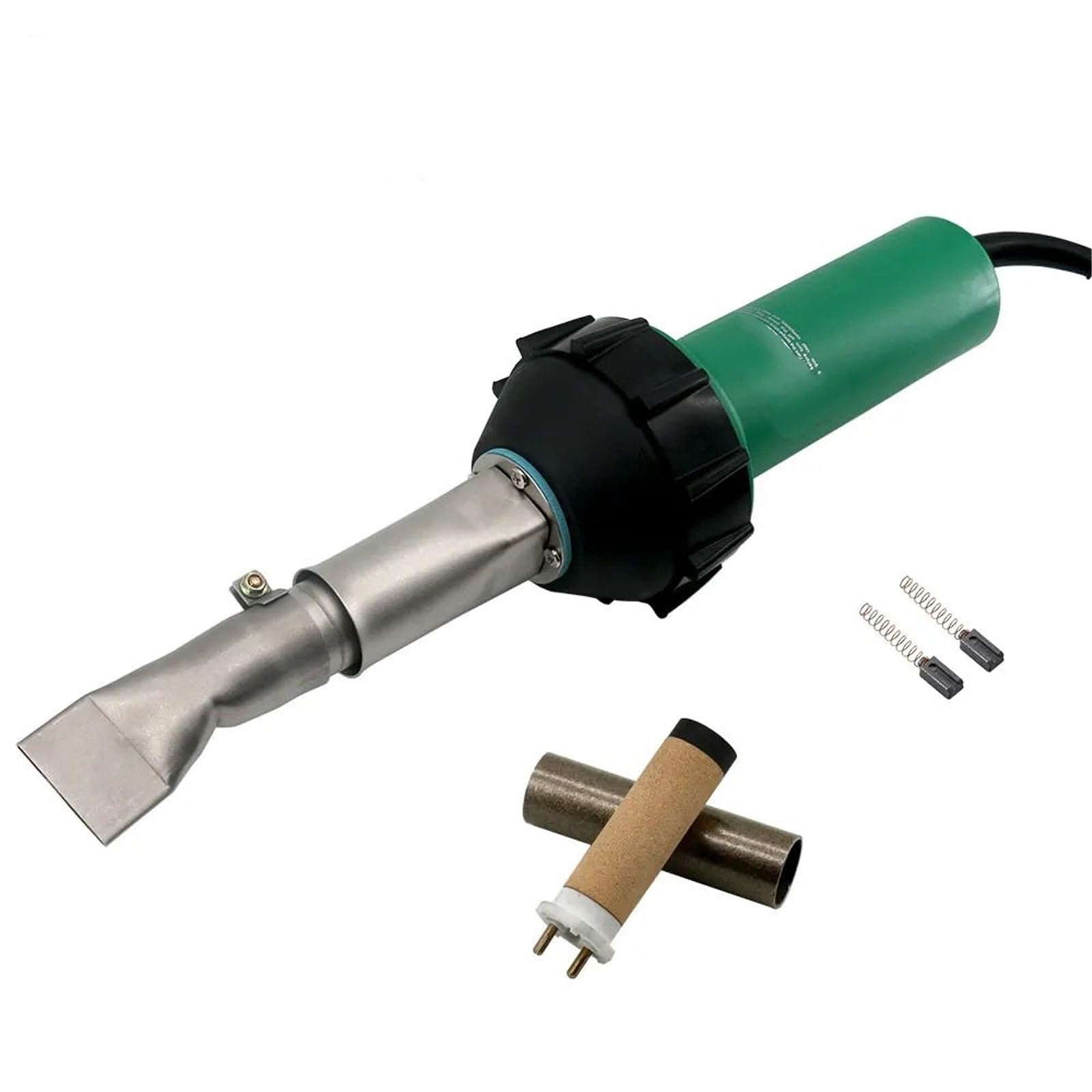Pistola soldadura plástico 1600 W, soplete calor para láminas PP/PE/PVC, tuberías, tanques, pisos, membranas... Plástico Soldadura Máquina