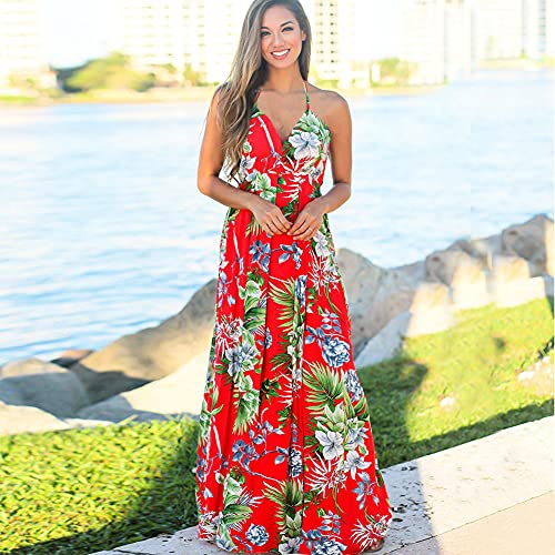 Robe transformable col en V rouge taille L : trouvez la tenue de soirée parfaite - 3
