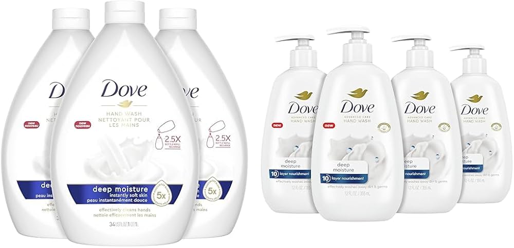 Amazon.com: Dove Advanced Care Deep Moisture Hand Wash Pack of 3