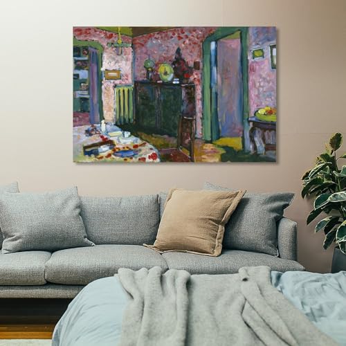 Impression toile Kandinsky Interior décoration murale design 40x60 - 7