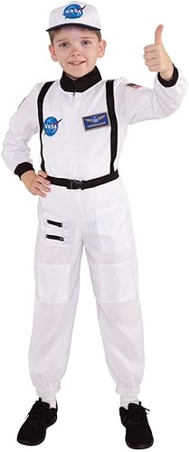 Miniatura 3 de Morph Disfraz de astronauta de la NASA - Traje espacial con traje de astronauta para niños
