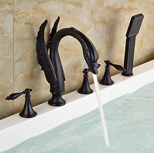 Robinet mitigeur baignoire laiton encastrable Gowe pour rituel bien-être