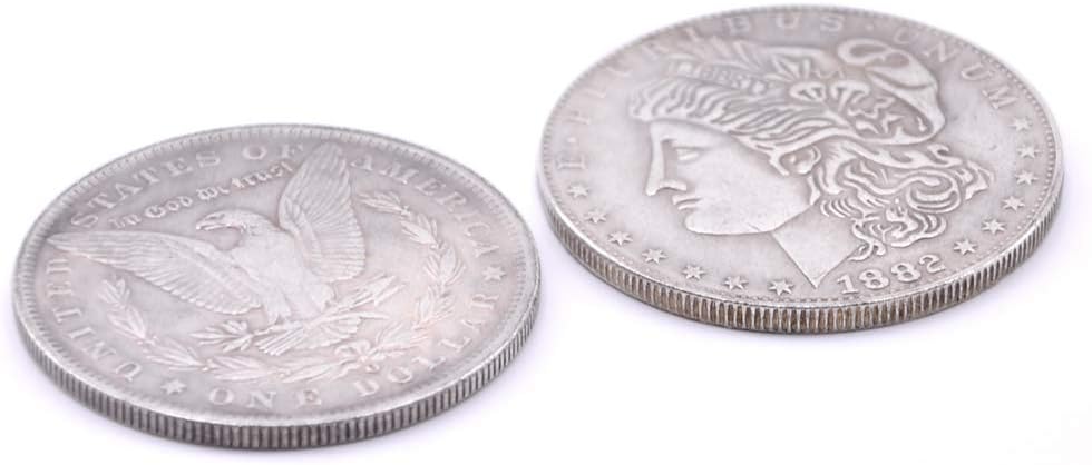 SUMAG Expanded Shell for Appearing/Disappearing Magic Accessories for Coin Magic (1pc Shell + 1pc Copper Morgan Coin)
