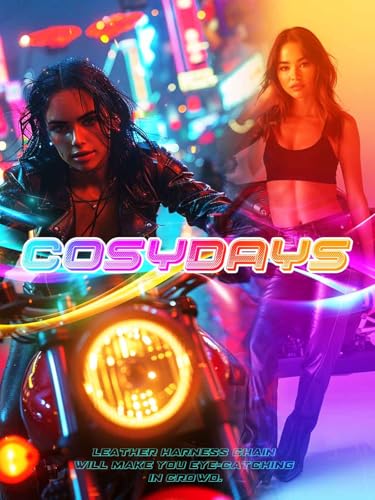 COSYDAYS Black Leather Harness Belts Fashion Body Harness Gothic Waist Belt Accessories for Women4