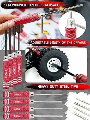 RC Tool Kit 27Pcs with Stand