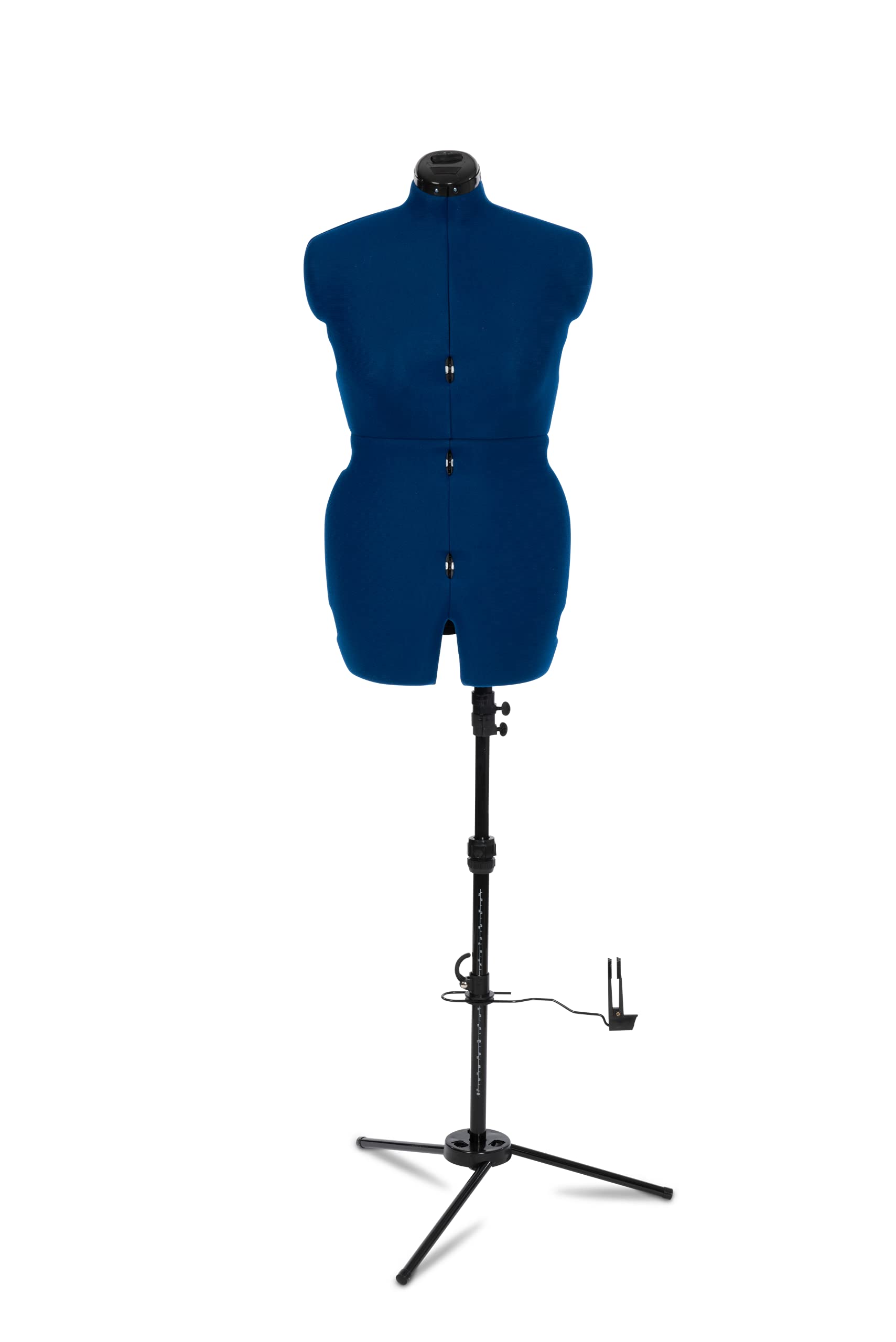 AdjustoformSew Deluxe 8 Part Medium Sapphire Blue Adjustable Dress Form (UK Dress Size 16-20)