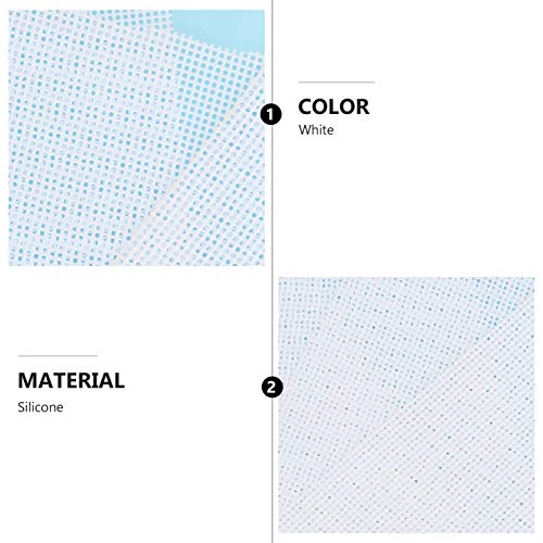 BESTonZON 27 Stücke Lebensmittel Rindfleisch Hoch Nicht Matten Gemüse Dhydrator Quadratisch Zubehör Backen cm cm* Silikonstick Speziell für Obstmatten Küchenwiderstände Dörrautomat – Bild 7