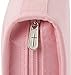 Psalm 96:13 Flower Bible Cover for Women, Zippered, with Handle, Canvas, Pink, Large