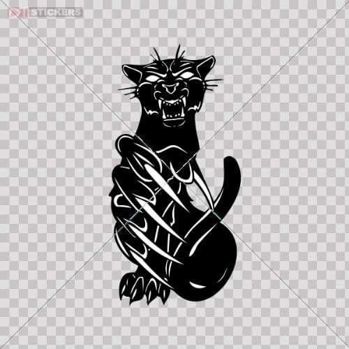 Decal Stickers Vinyl Puma Car Window Wall Art Decor Doors Helmet Truck Motorcycle Note Book Mobile Play Room Size: 5 X 2.5 Inches Vinyl color print