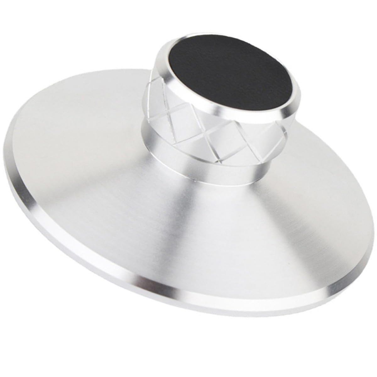 Toddmomy Stabilizzatore per Giradischi in Lega di Alluminio e Magnesio, Morsetto Peso Disco in Vinile, Accessorio Antivibrazione per Migliorare L’ascolto Audio