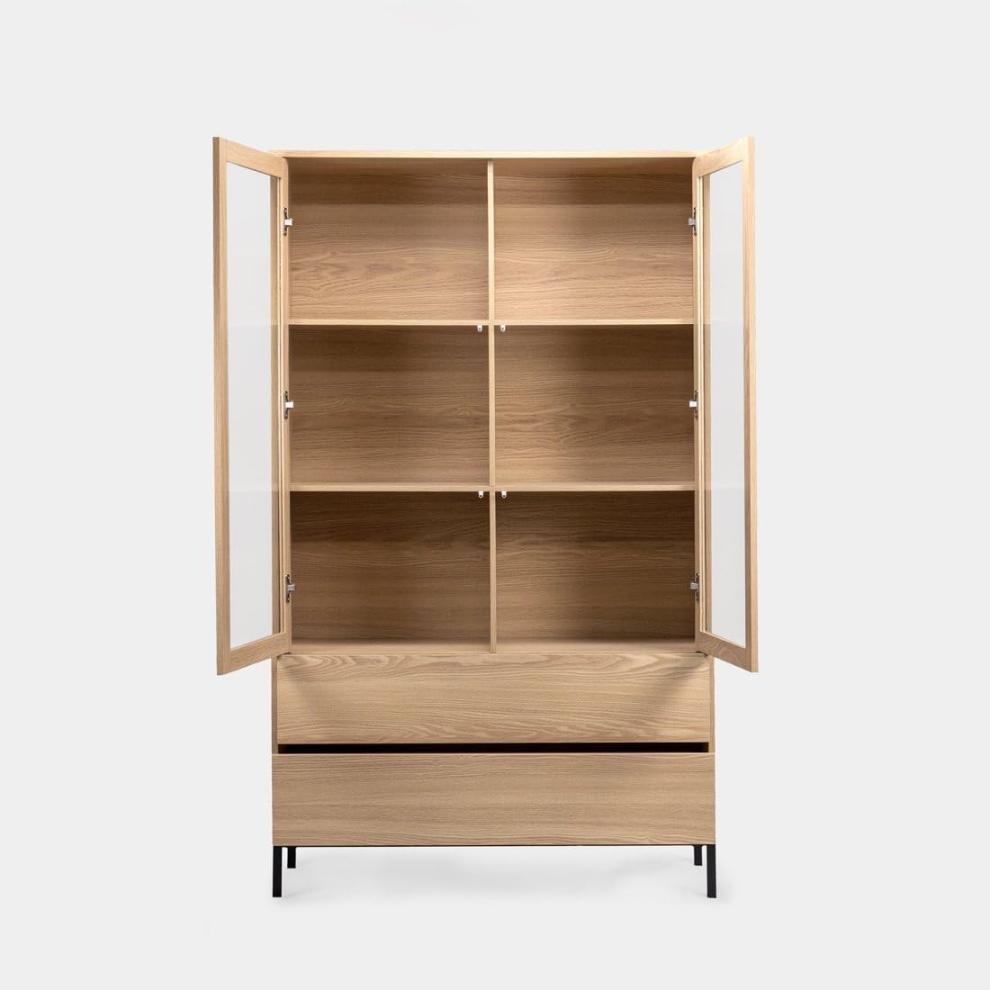KLAST Vitrina en Madera Color Natural