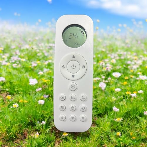 Image of AMAZOR Air Conditioner Remote Compatible for Anti-Virus Inverter AC | Q Series | 1 TON | 5 Star(Blue Star Wi-Fi Smart Inverter Split AC)