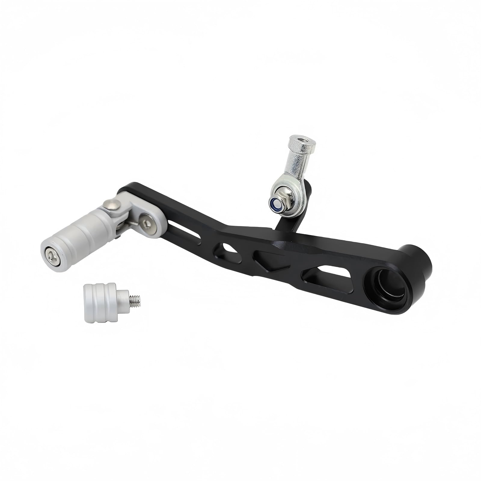 Volovemepa Silver Adjustable Folding Cnc Aluminum Gear Shift Pedal Lever For Xl750 For Transalp 2023-2024 ﻿ Gear Lever Shift Lever Pedal Folding