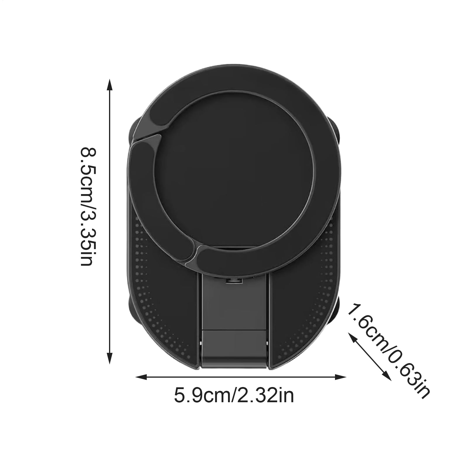 Magnetische Handyhalterung mit Saugnapf Rutschfeste Magnethalterung fürs | Smartphone-Halter Zubehör für Auto, LKW, Fitnessstudio, Navigation, Reisen, Alltag, Camping, Geschäftsreise,