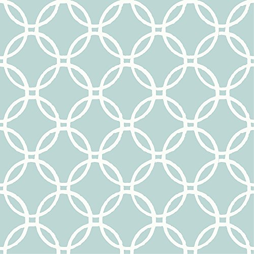 Blue Links Peel and Stick Wallpaper