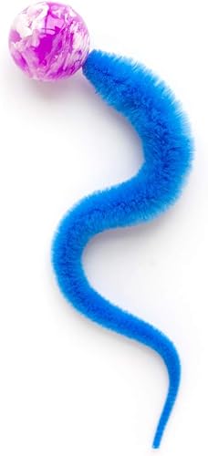 Miniatura 2 de Dezi & Roo Wiggly Ball - Paquete de 3 juguetes divertidos para gatos - Pelotas de juguete para gatos de interior - Diseñado por un veterinario