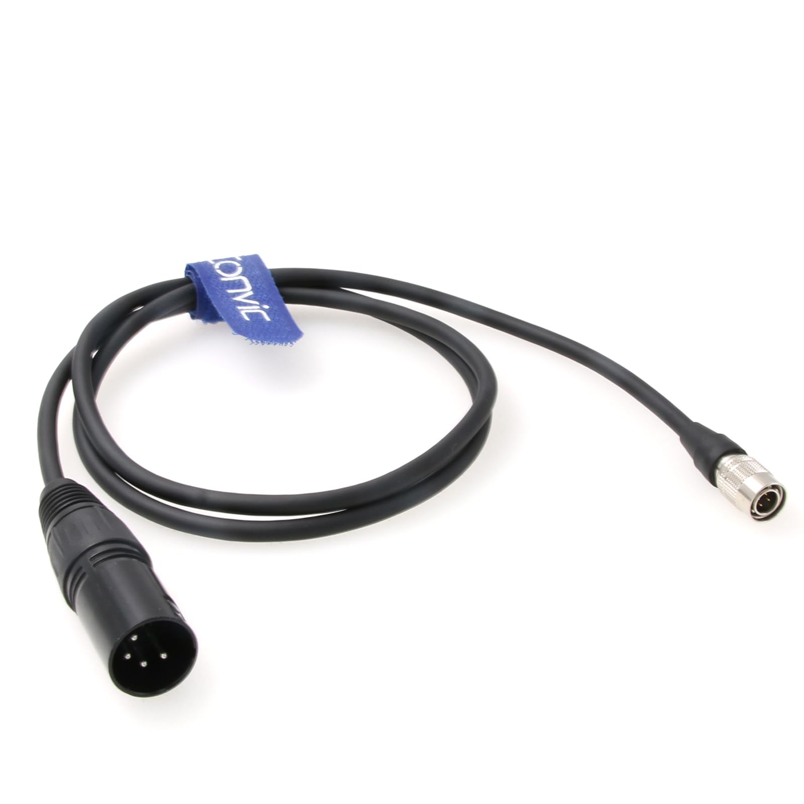Eonvic Zaxcom Sound Device 744T,788,664 Power Cable Hirose 4pin to 4pin XLR Connector