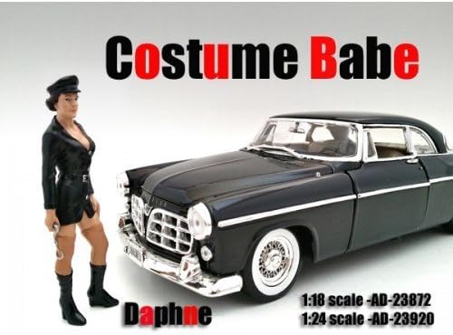 Miniatura 5 de American Diorama 23917-23918-23918-23919-23920 "Costume Babes" - Juego de figuras de 4 piezas para modelos a escala 1:24