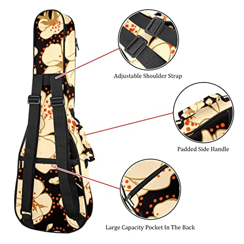 Housse rembourrée pour ukulélé ténor offrant une protection supérieure imperméable et durable - 3