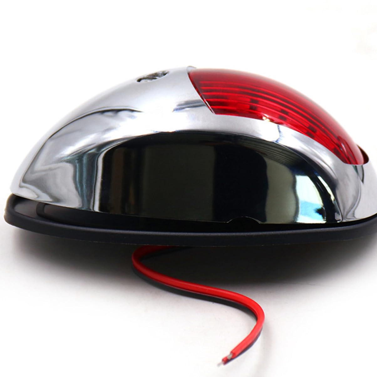 Luce di Navigazione Marina LED 2 Pezzi 12v per Barca e Imbarcazione | Lato Destro e Sinistro Rosso/verde, Corpo in Abs Acrilico, Adatta a Pontoon e Imbarcazione Veloce
