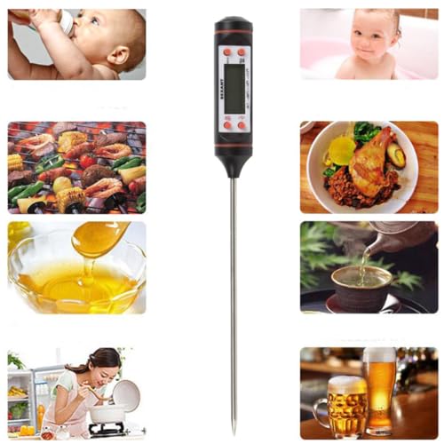 Termômetro Culinário Digital Espeto Alimento Cozinha