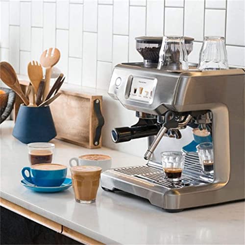 Máquina de café Espresso Italiano de Bombeo semiautomático con Molinillo y Varita de Vapor Máquina de café de 1700 W… - Imagen 3