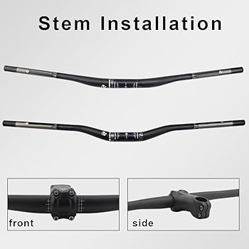 Amazon.com: MTB Handlebars Carbon Mountain Bike Handlebars
