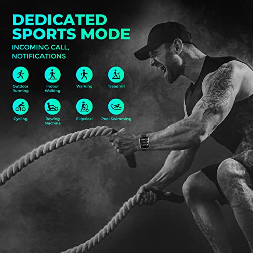 Image of Corseca JUST CORSECA STAYFIT J!VE Smart Watch with Dual Curved Screen and IP67 Water Resistant (Mystic Black)