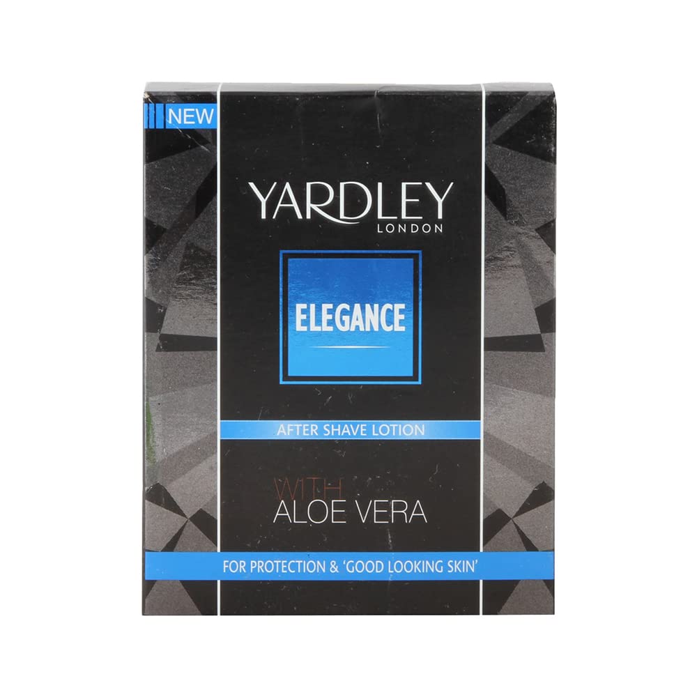 Yardley Elegance After Shave Lotion with Aloe Vera, 100ml